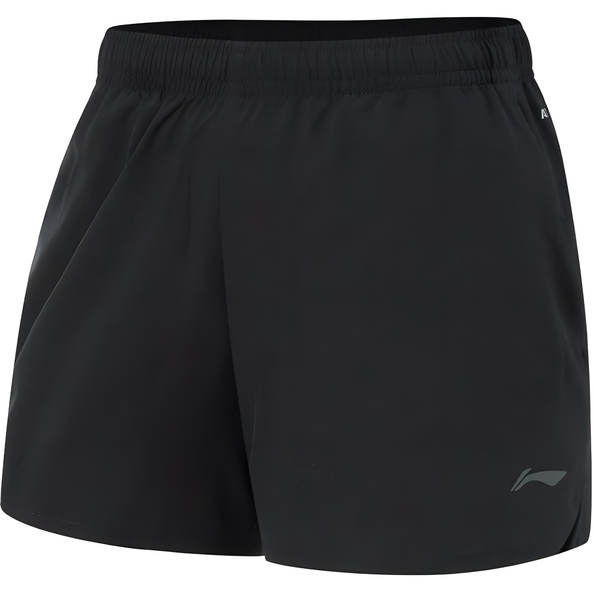 

Женские спортивные шорты для бега LiNing черные
