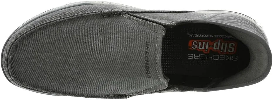 Мужские лоферы Skechers USA 205167, черный — фото 3