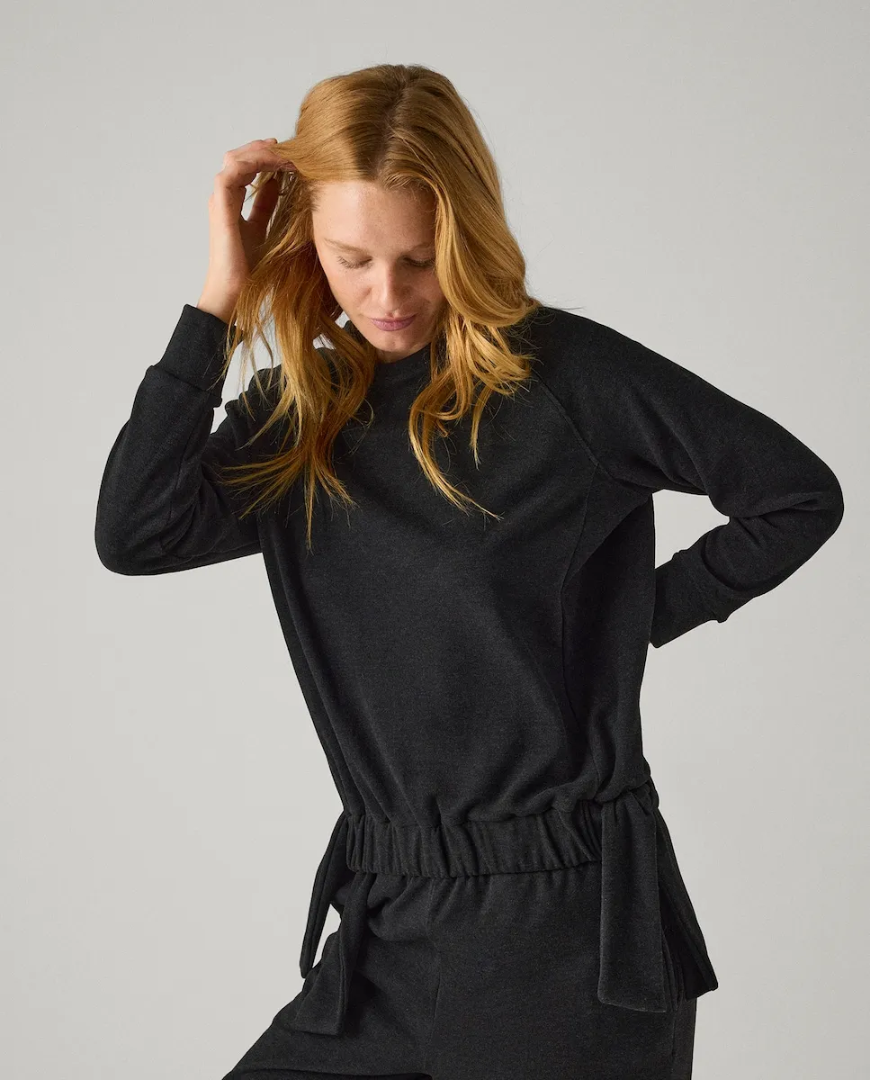 

Термоджерси с боковыми узлами Ysabel Mora, черный