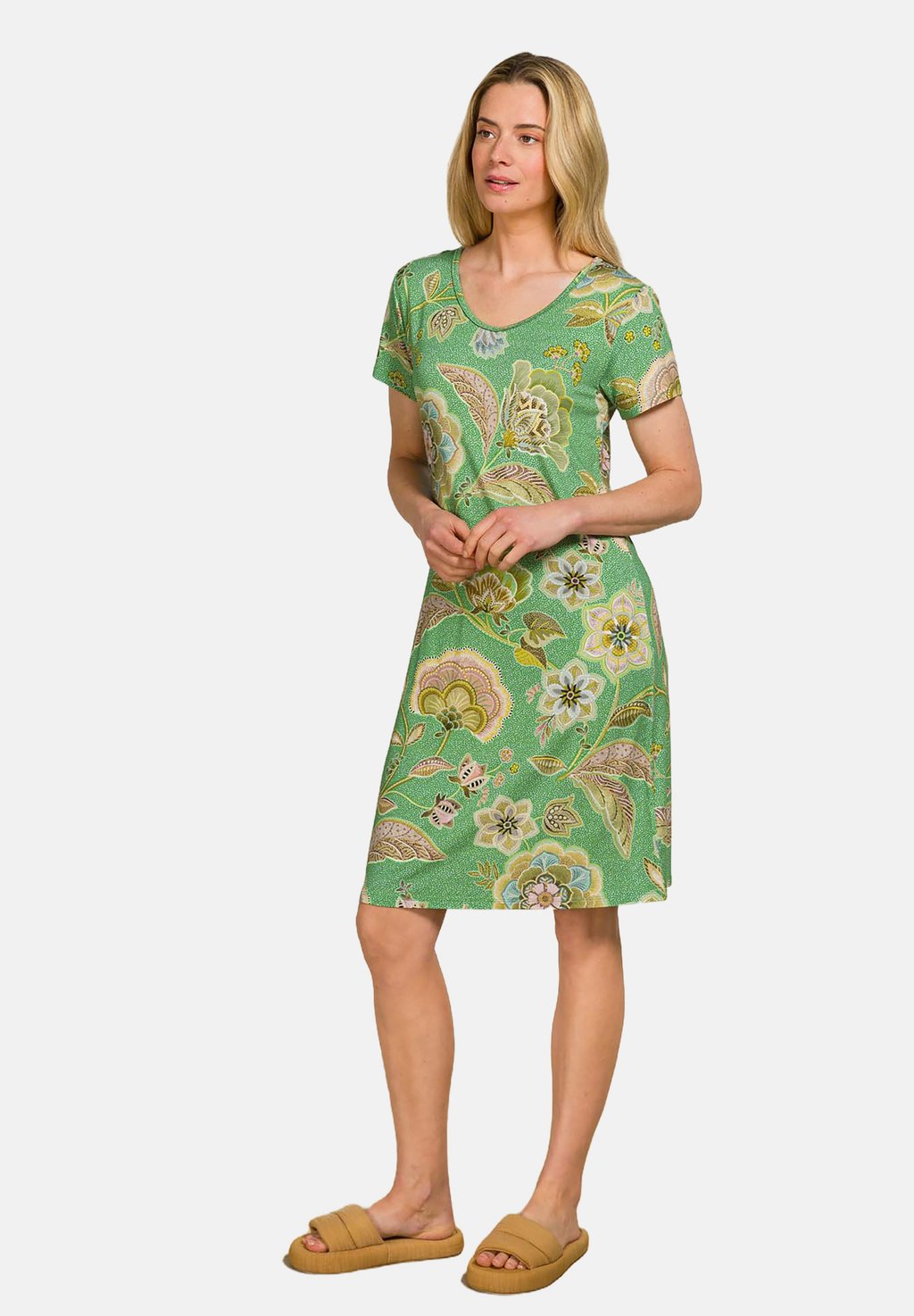 

Ночная рубашка DJOY SHORT SLEEVE Pip Studio, темно-зеленый
