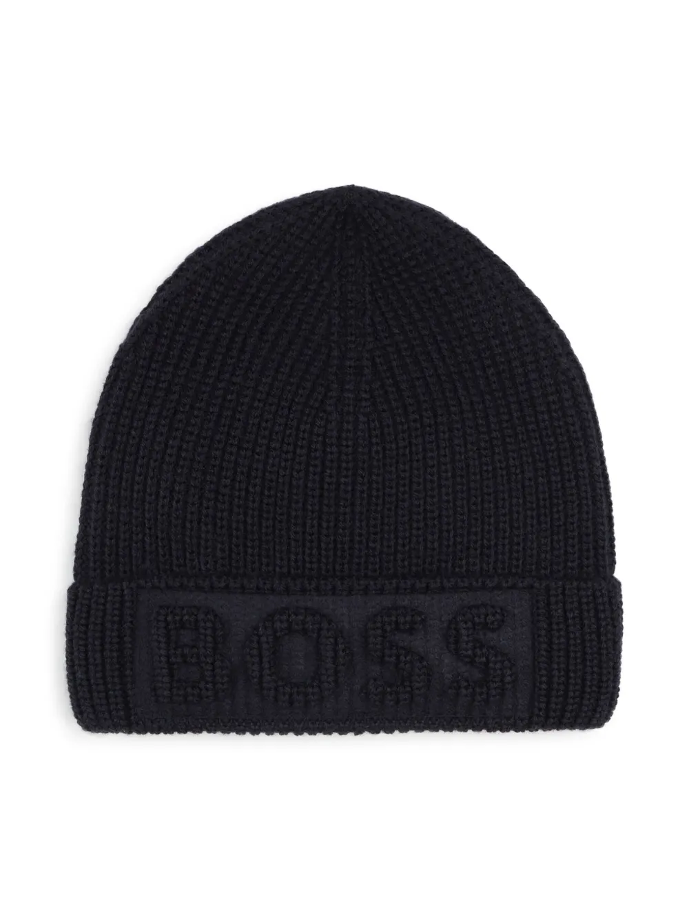 

Шапка бини с тисненым логотипом BOSS Kidswear, синий