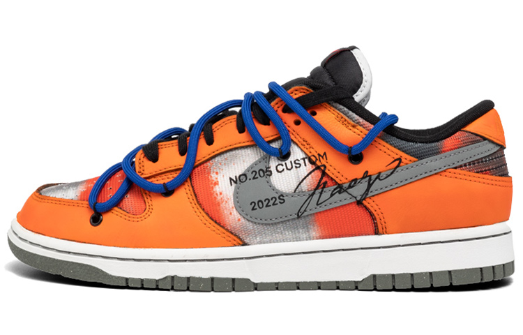 

Кроссовки Nike Dunk Skateboard Shoes Men Low-Top Orange