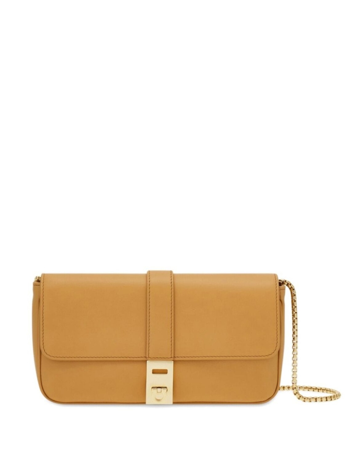 

Ferragamo кожаная мини-сумка, нейтральный цвет