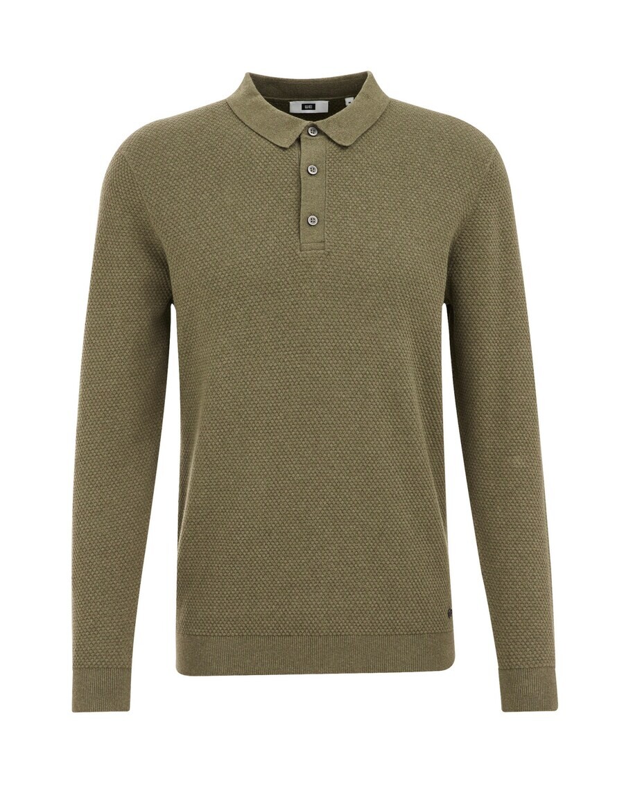 

Лонгслив WE Fashion Shirt, оливковый
