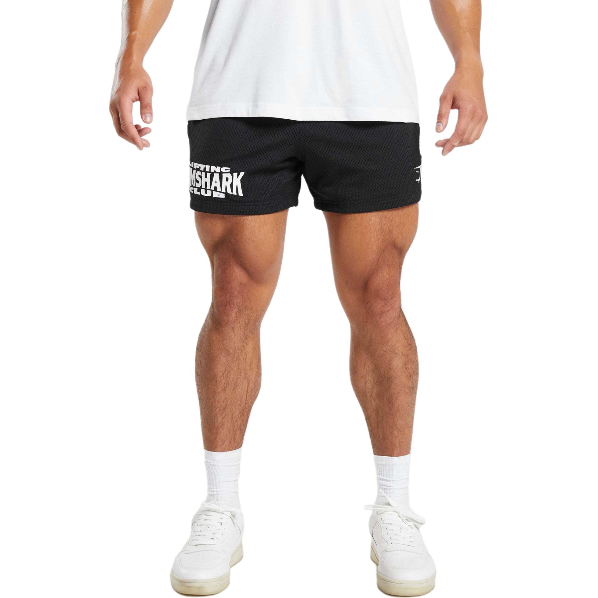

GYMSHARK Шорты Casual Lifting Club Mesh 5' Men's Black