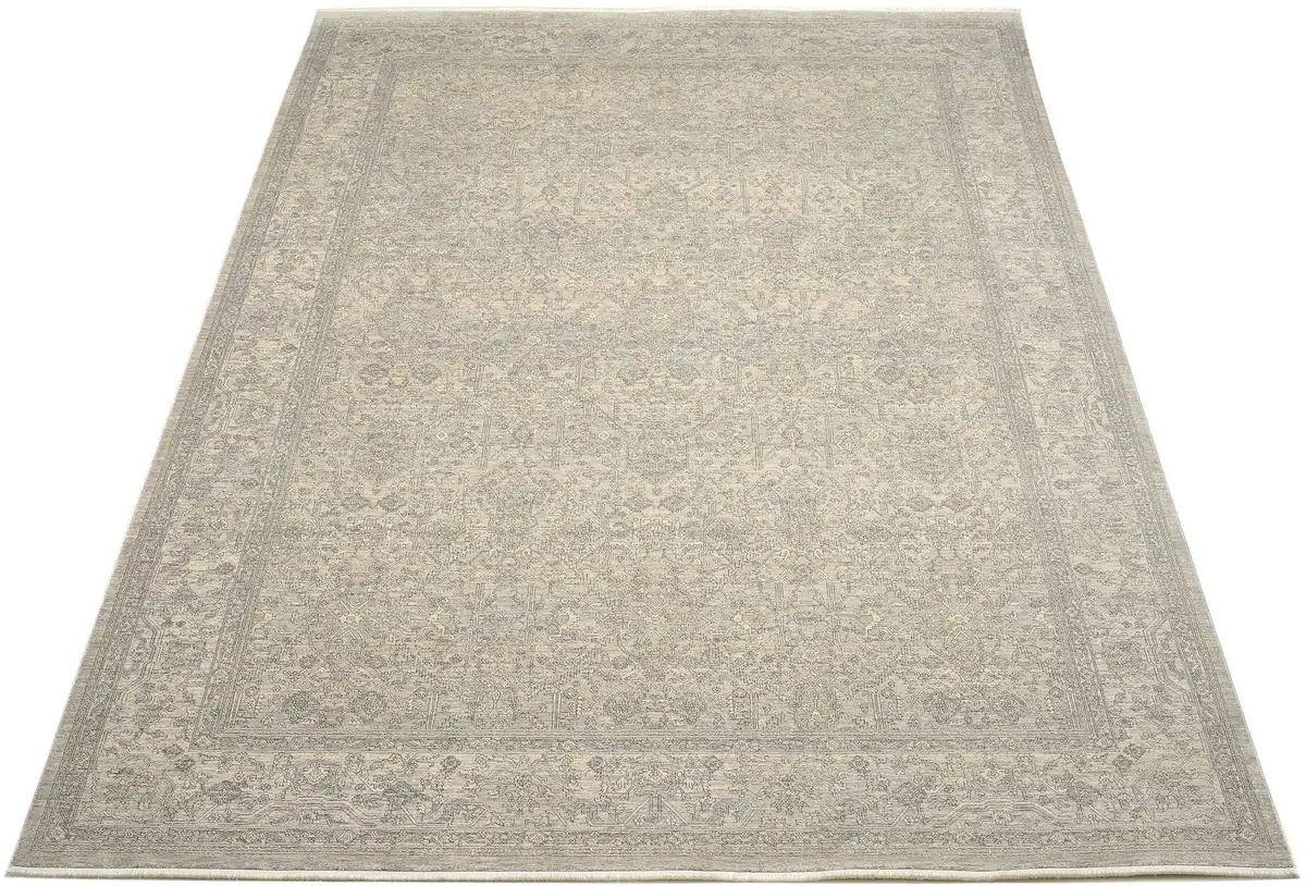 

OCI THE CARPET BRAND "GRAND FASHION 03" ковер, прямоугольный, винтажный вид, высококачественные соединенные стороны с бахромой, гостиная OCI Die Teppichmarke 240х340 см, светло-серый