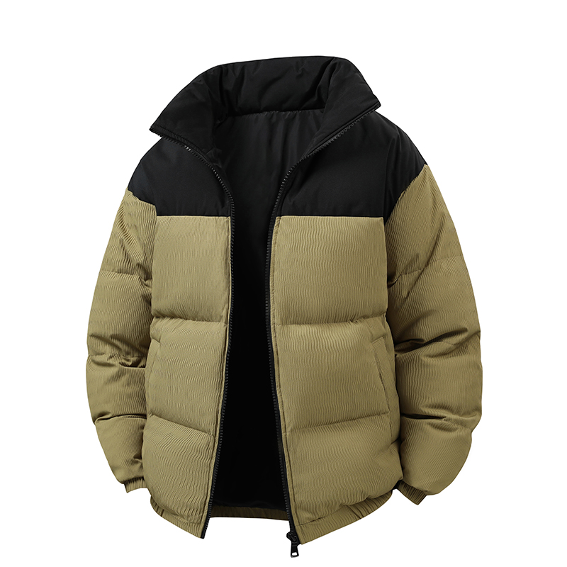 

Пуховик Unisex Stand Collar Thickened ZIAREL, коричневый