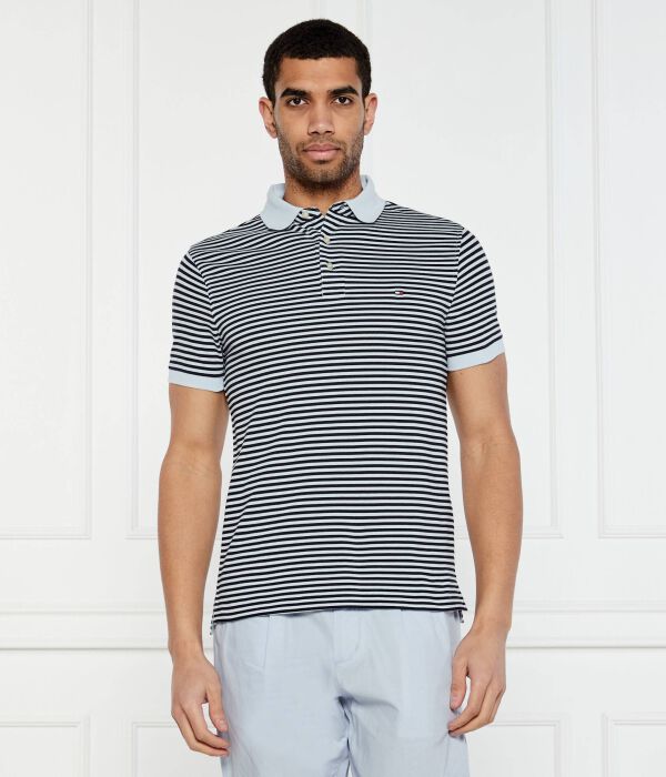 

Рубашка поло Slim fit Tommy Hilfiger, синий