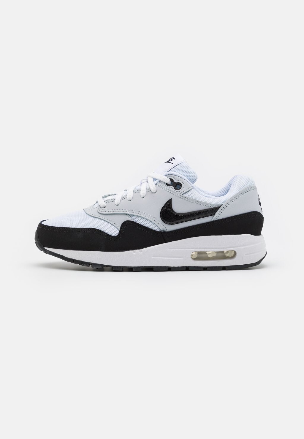 

Низкие кроссовки Air Max 1 Unisex Nike, цвет white/black/pure platinum