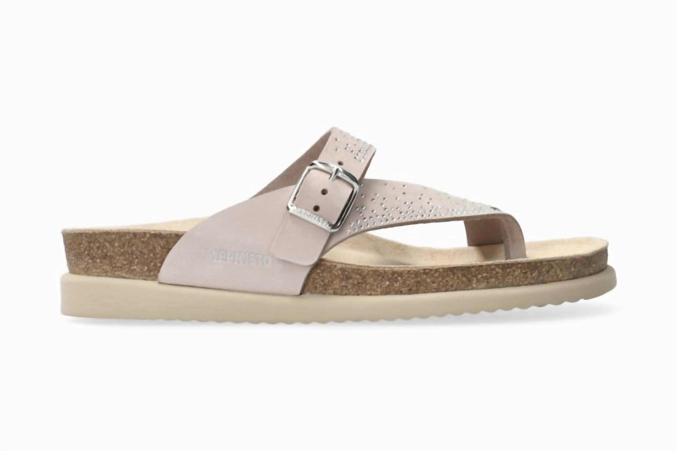 Women's Helena Spark Rhinestone Adorned Walking Sandal In Ceramic MEPHISTO, Ceramic