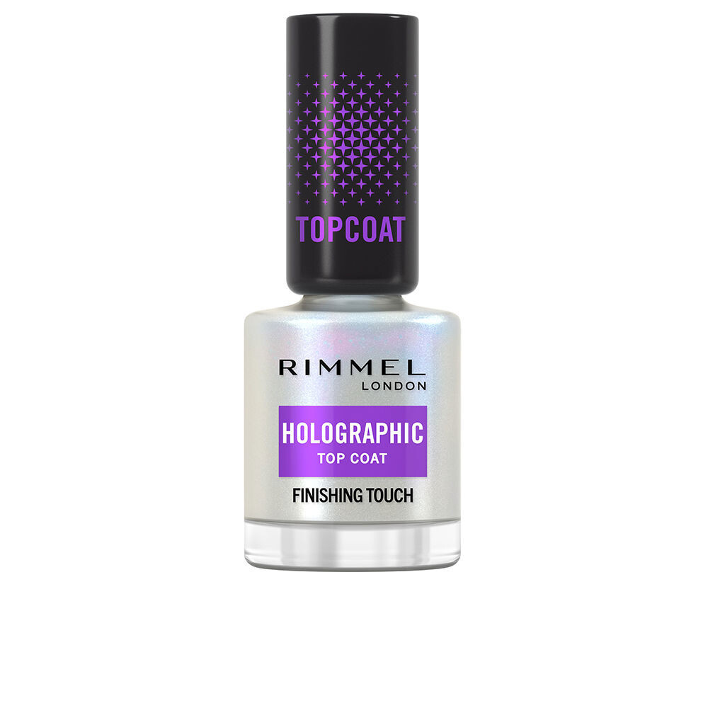 

Лак для ногтей Holographic Top Coat Rimmel London, 12 мл.