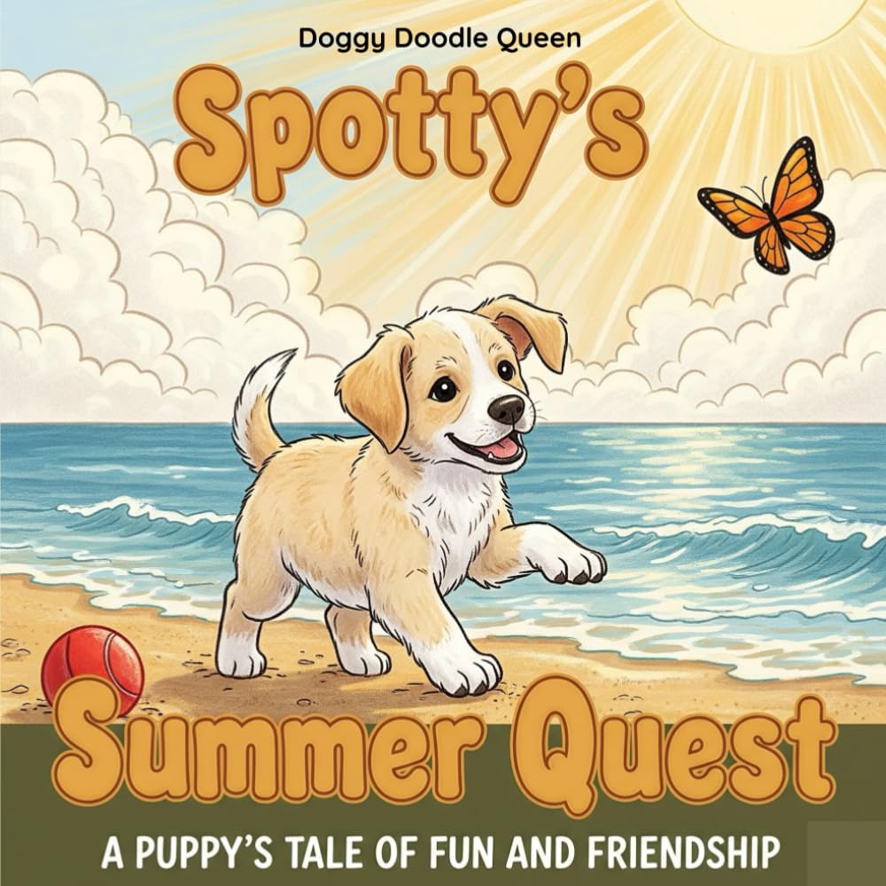 

Spotty's summer quest a puppy's tale of fun and friendship: Spotty's Summer Quest: Beach Days and Best Friends (Independently published)