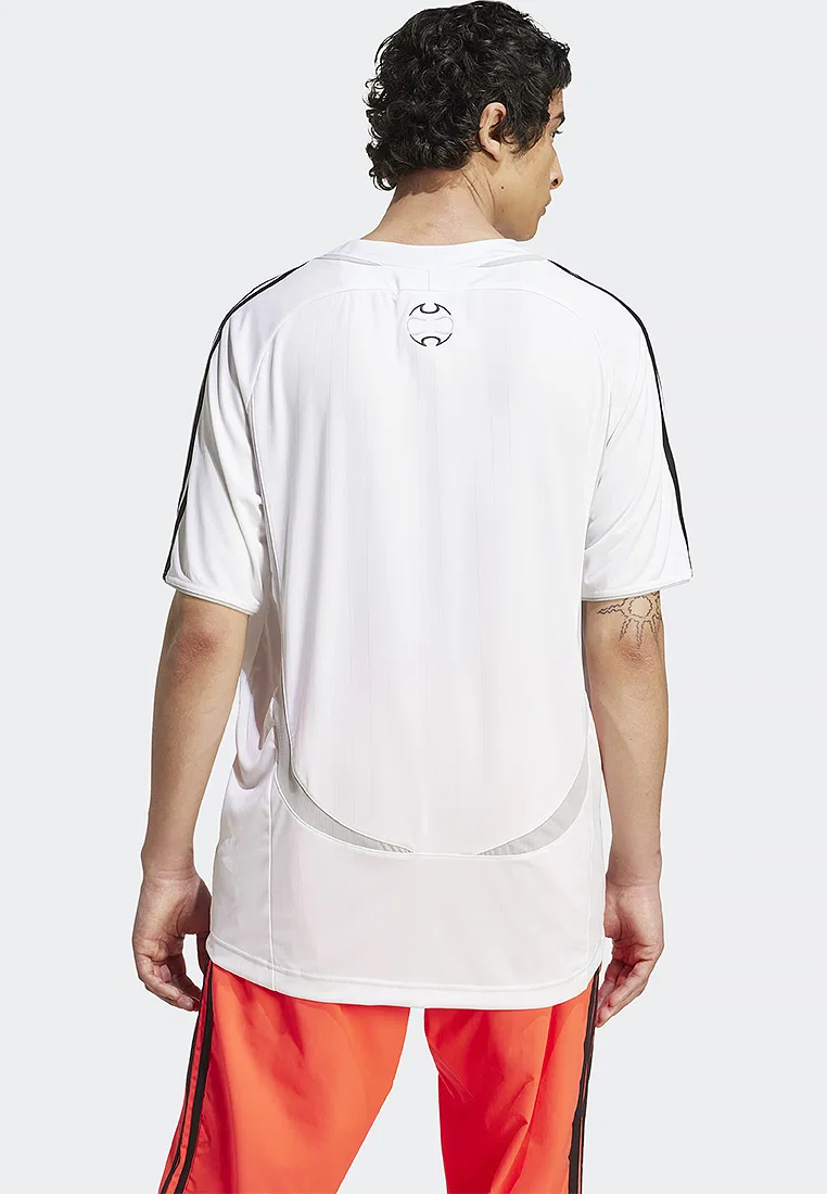 Футболка с коротким рукавом, Teamgeist Adicolor, Adidas, белый/черный — фото 2