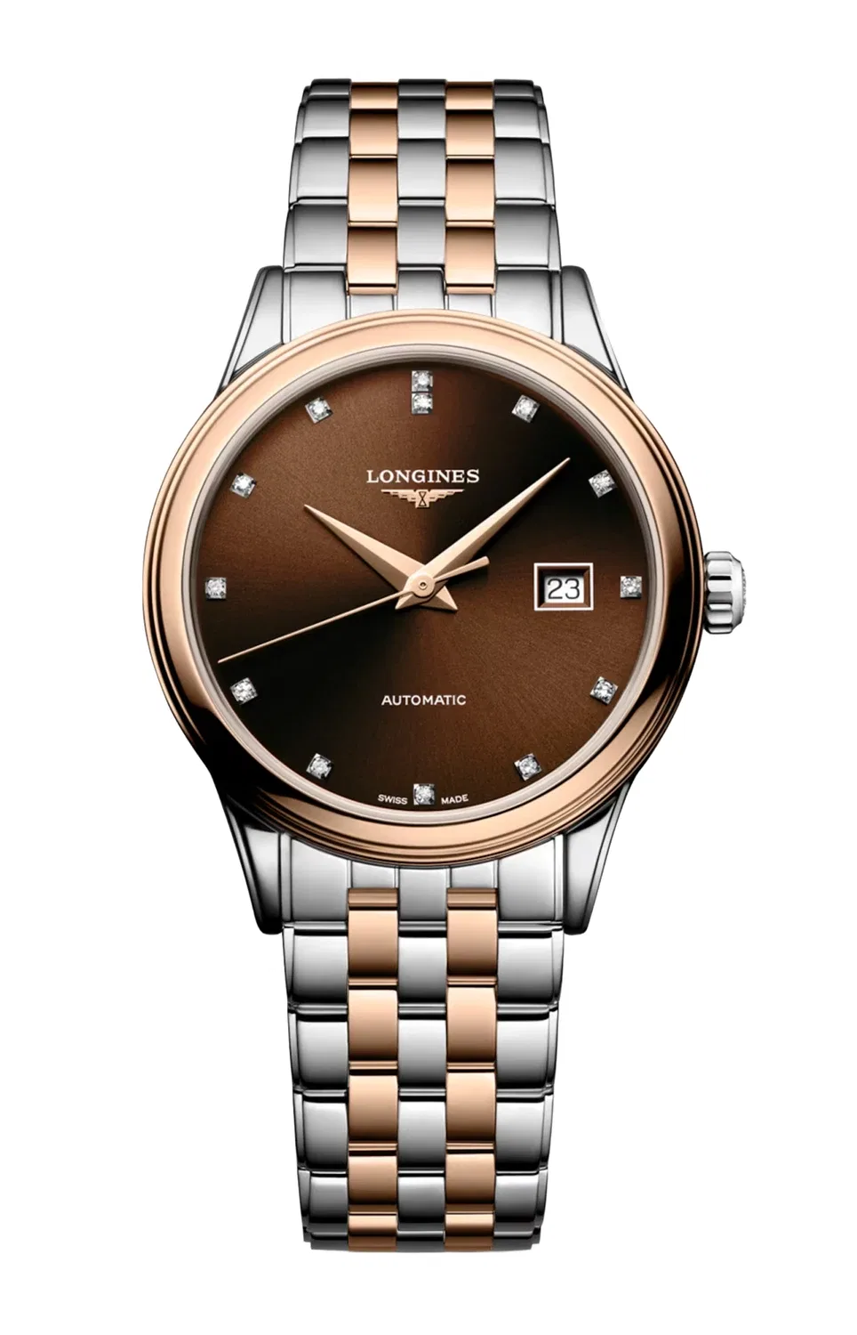 Классическая Флагманская - L4.374.3.08.7 LONGINES, серебряный
