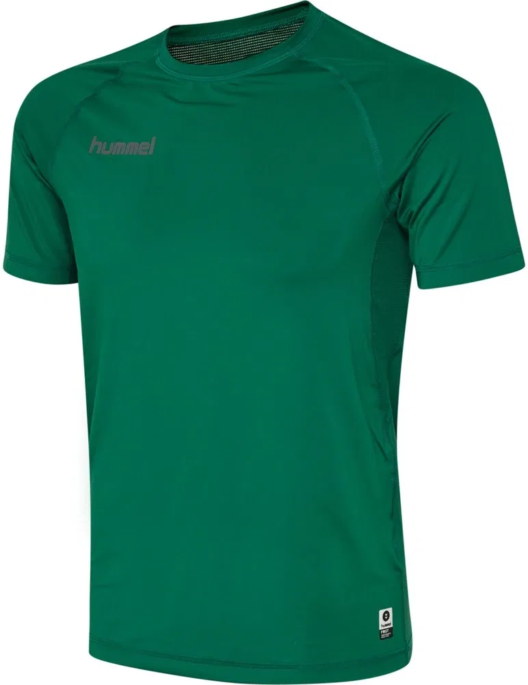 Футболка спортивная с Maxi-Flex, Hummel, зеленый