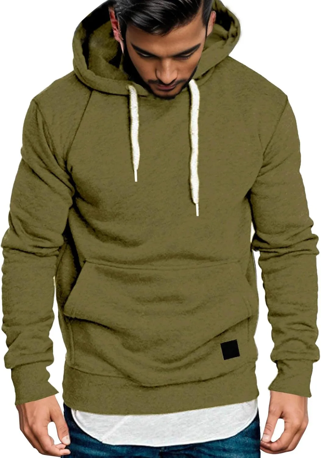 

Толстовка с капюшоном для мужчин Slim Fit Zip Up