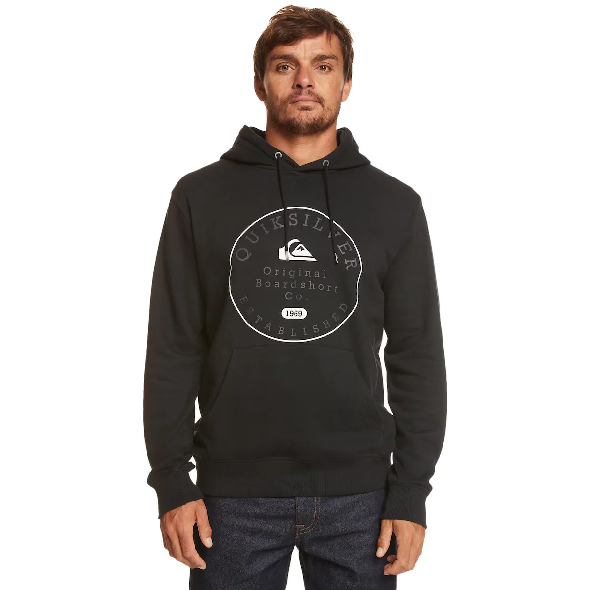

Мужская толстовка Circle Trim Quiksilver, черный