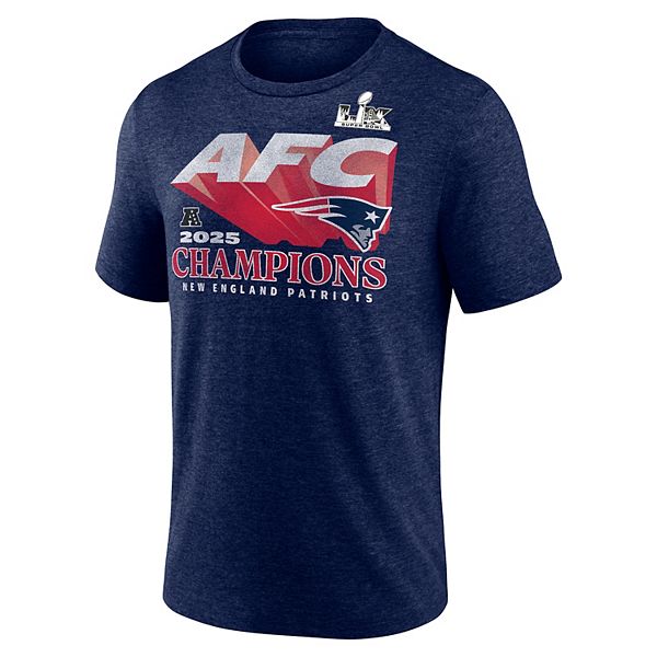 

Футболка с принтом New England Patriots - чемпионы AFC 2025 Unbranded