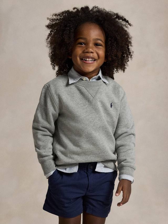

Классический детский свитшот Polo Ralph Lauren, Grey
