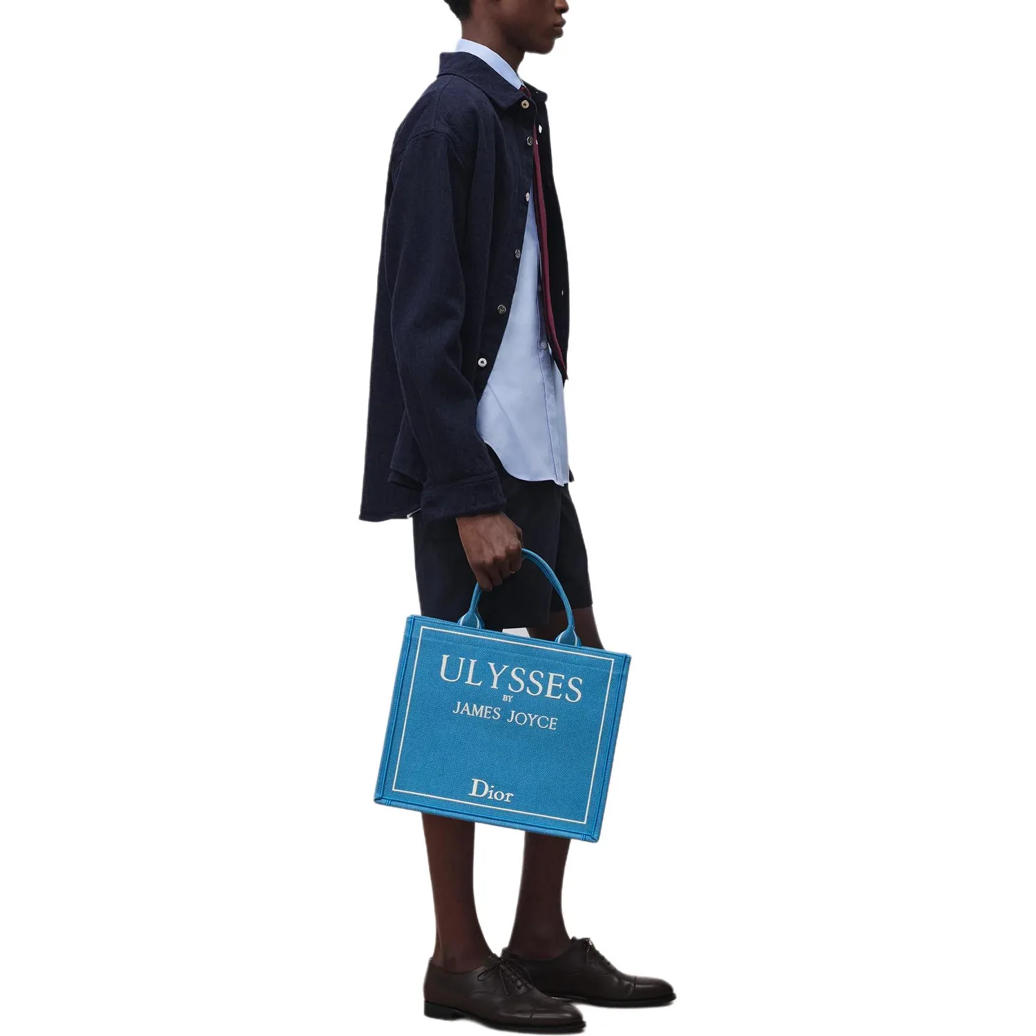 DIOR Рубашка мужская Navy Lapel Moderate Others — фото 3