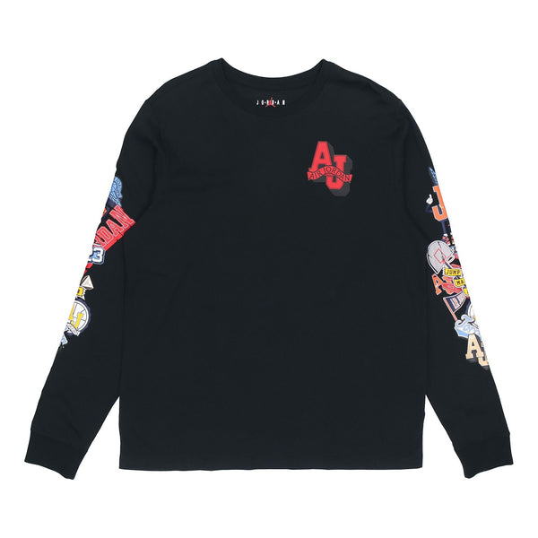 

Толстовка Air Jordan Casual Sports Long Sleeves Round Neck Black, черный