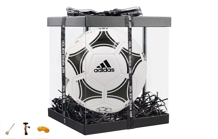 

Adidas Футбольный мяч размер 5 PU машинной строчки унисекс black white