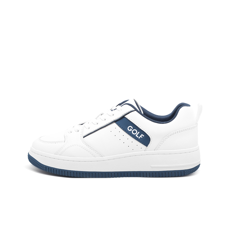 

Мужские дышащие низкие кроссовки для скейтбординга GOLF, White+Gray