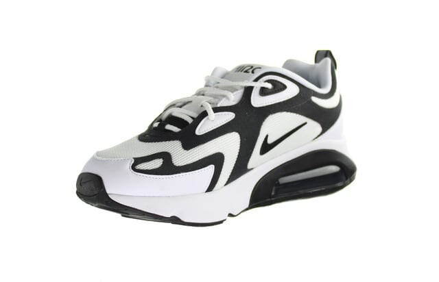 Синтетические женские кроссовки Air max 200 со шнуровкой из мультикеля at6175 104 Nike, черный — фото 4