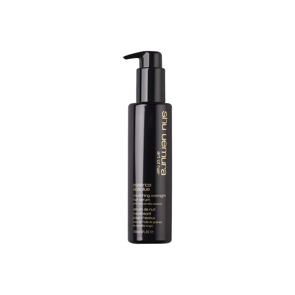 Shu Uemura Ночная сыворотка для волос с маслом камелии, питание и восстановление, против пушистости, 150 мл, 150ml