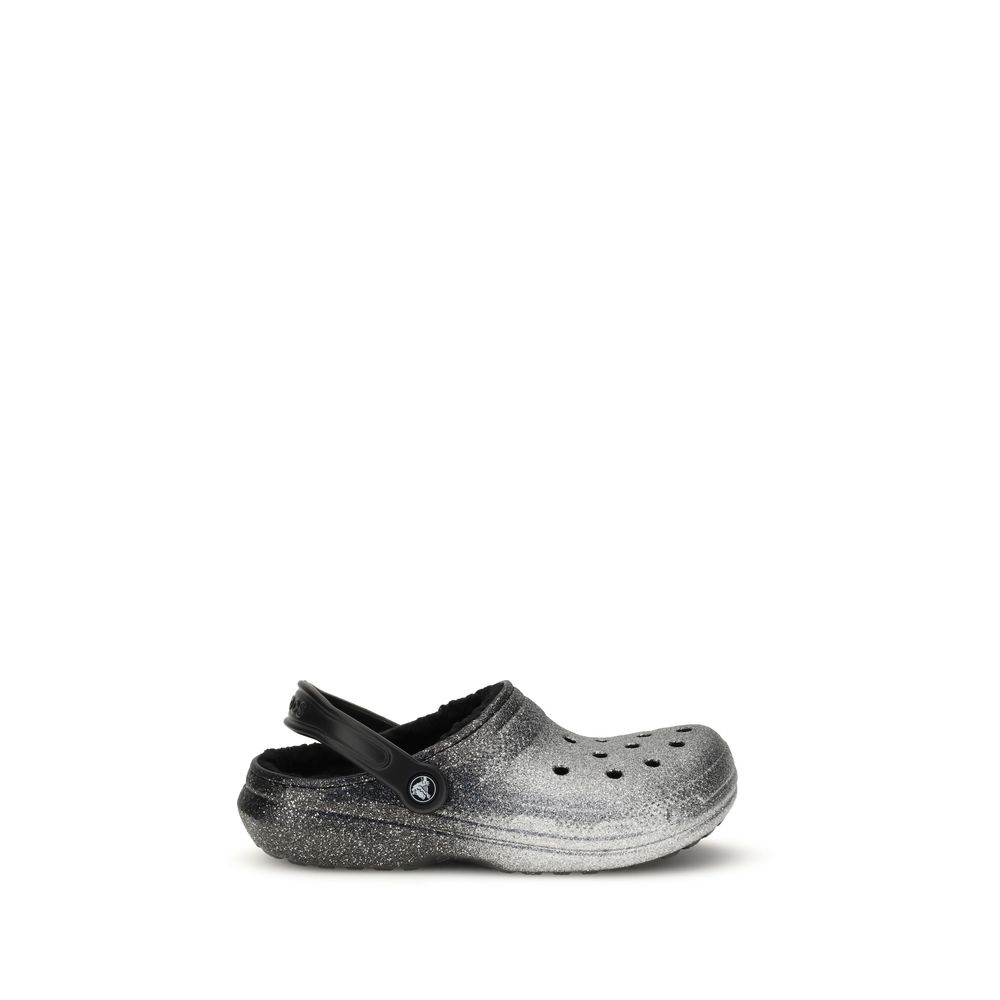 Классические сандалии с блестящей подкладкой Crocs, черный — фото 2
