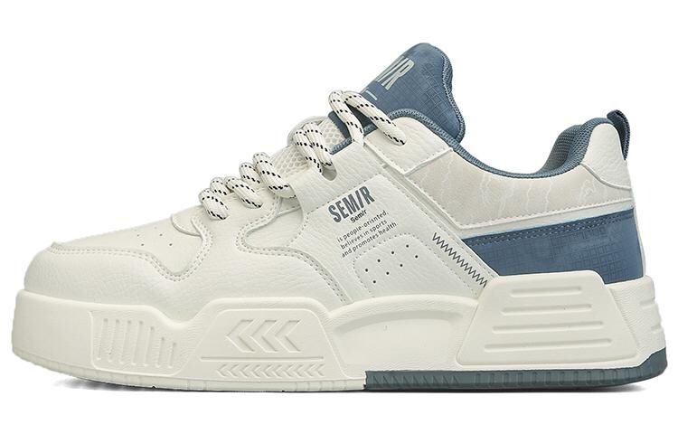 

Кроссовки SEMIR Skateboarding Shoes Men Low-top, белый/серый