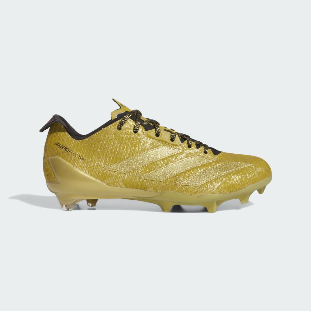 

Бутсы Adidas x Disney Jafar Adizero Electric Football Cleats, цвет Gold Metallic/Gold Metallic/Core Black