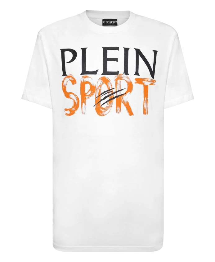 

Футболка с круглым вырезом Plein Sport, белый