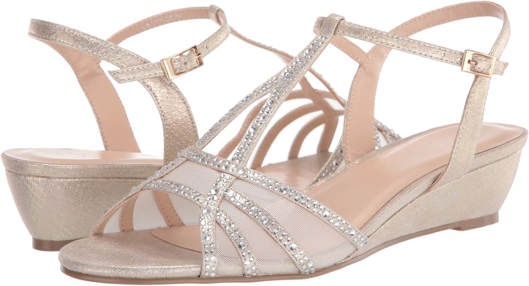 Сандалии Paradox London Jilly, цвет Champagne