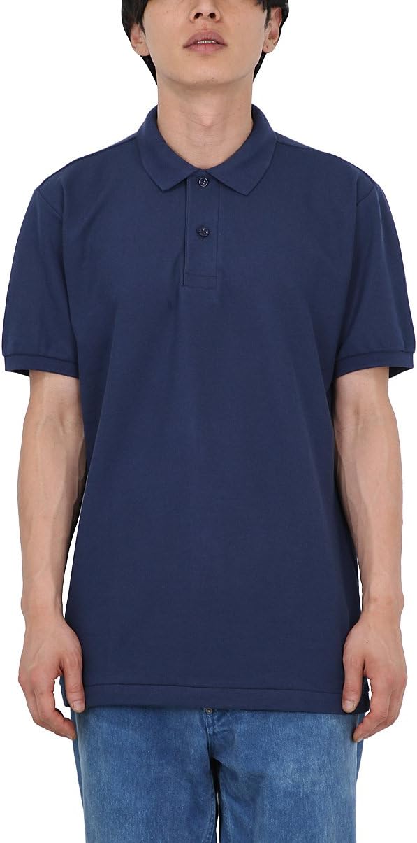 

Футболка-поло Printstar 5.8 oz T/C (без карманов) 00141-NVP мужская, темно-синий