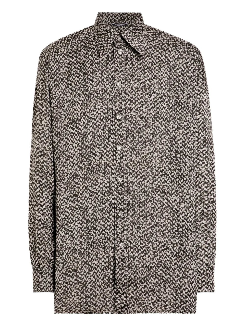 

Рубашка с принтом DOLCE & GABBANA, нейтральный