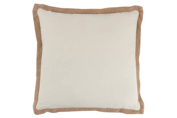 

Подушка J-LINE Bali Bliss, 49x49x49 см, белый