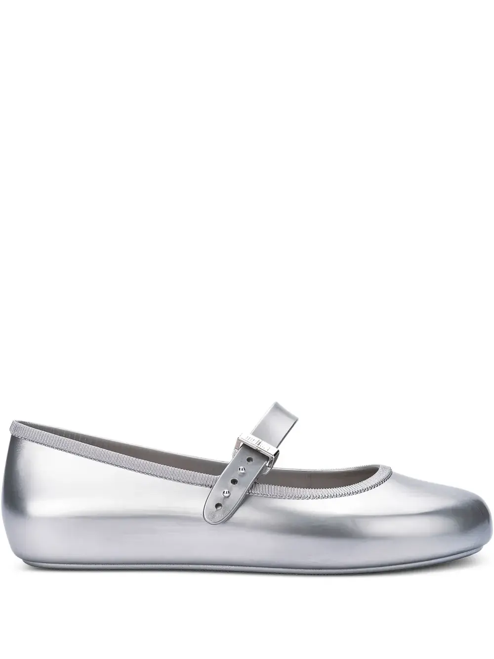 Балетки Soft с пряжками Melissa, серый
