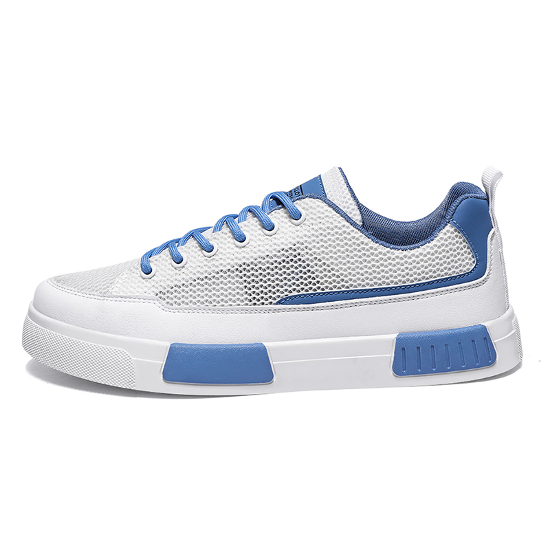 

Bull charm Мужские скейтерские кроссовки бело-синие, цвет White Blue