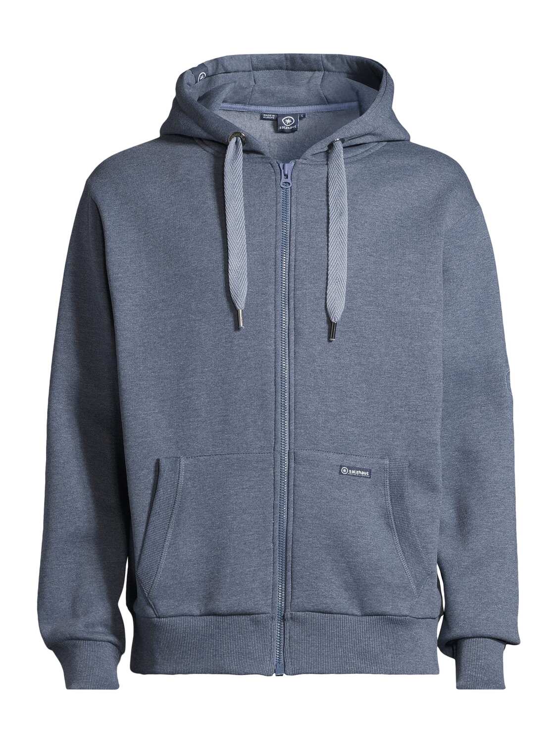 

Salzhaut Толстовка с молнией 'Breker' в цвете Dusty Blue, Синий, Salzhaut Толстовка с молнией 'Breker' в цвете Dusty Blue