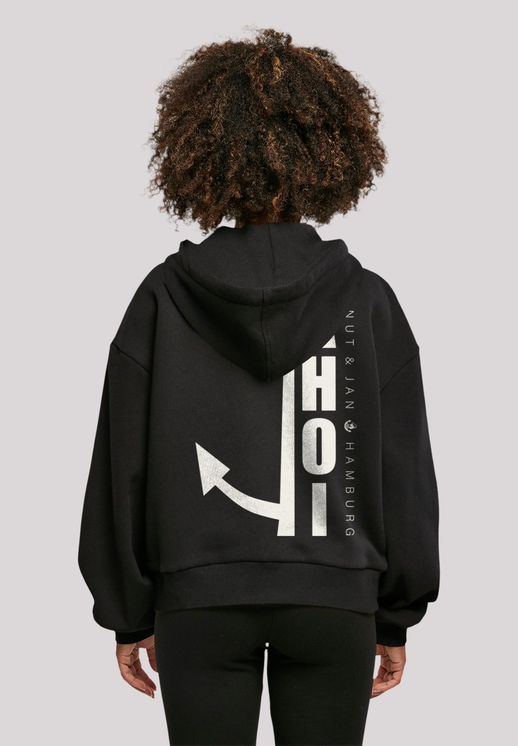 

Толстовка AHOI ANKER KNUT JAN HAMBURG - Hoodie F4NT4STIC, черный
