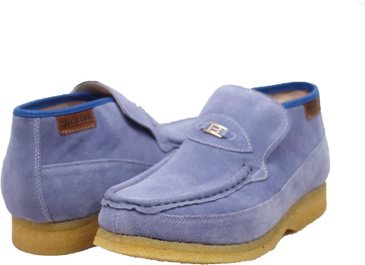 

Мужские кожаные туфли British Collection BWB длиной до щиколотки, голубой