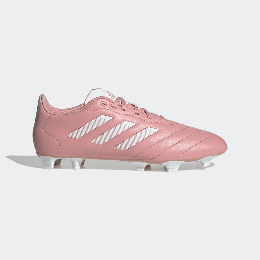 Футбольные бутсы Adidas Unisex Goletto для твердого грунта, сиреневый/белый — фото 3