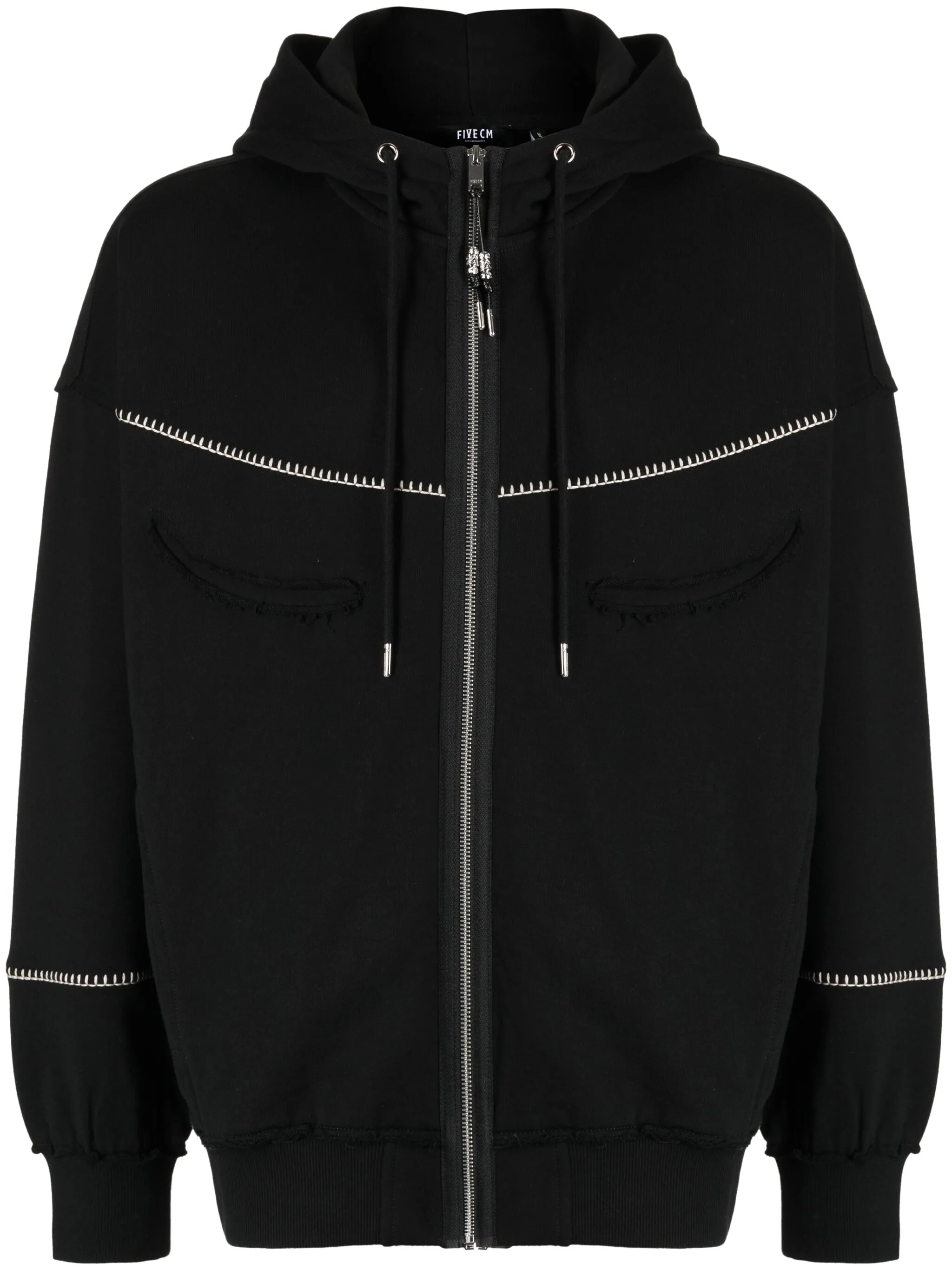 

Куртка с капюшоном и эффектом потертости Five Cm, черный