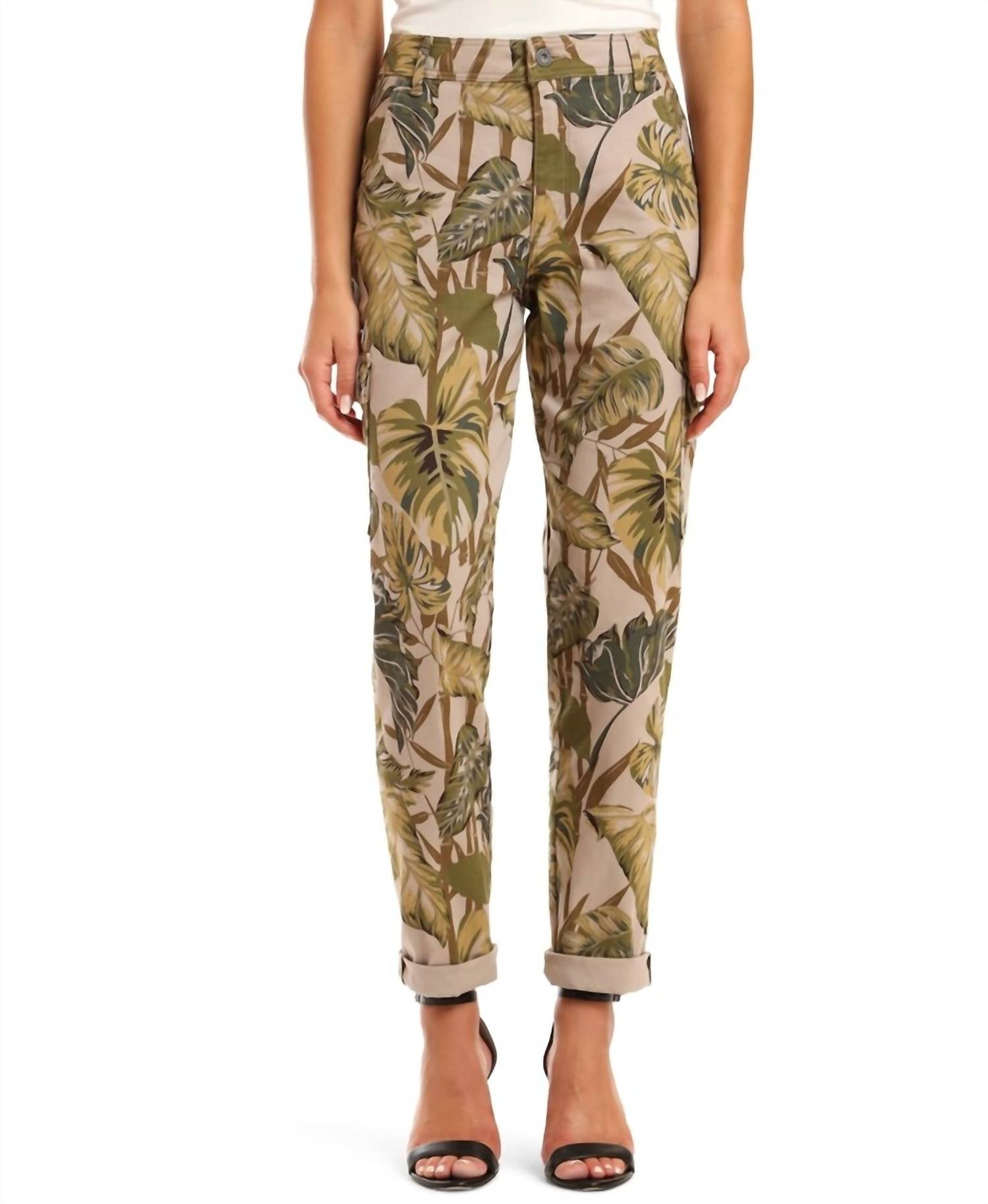 

Брюки Denise из твила в цвете сафари Mavi, Safari