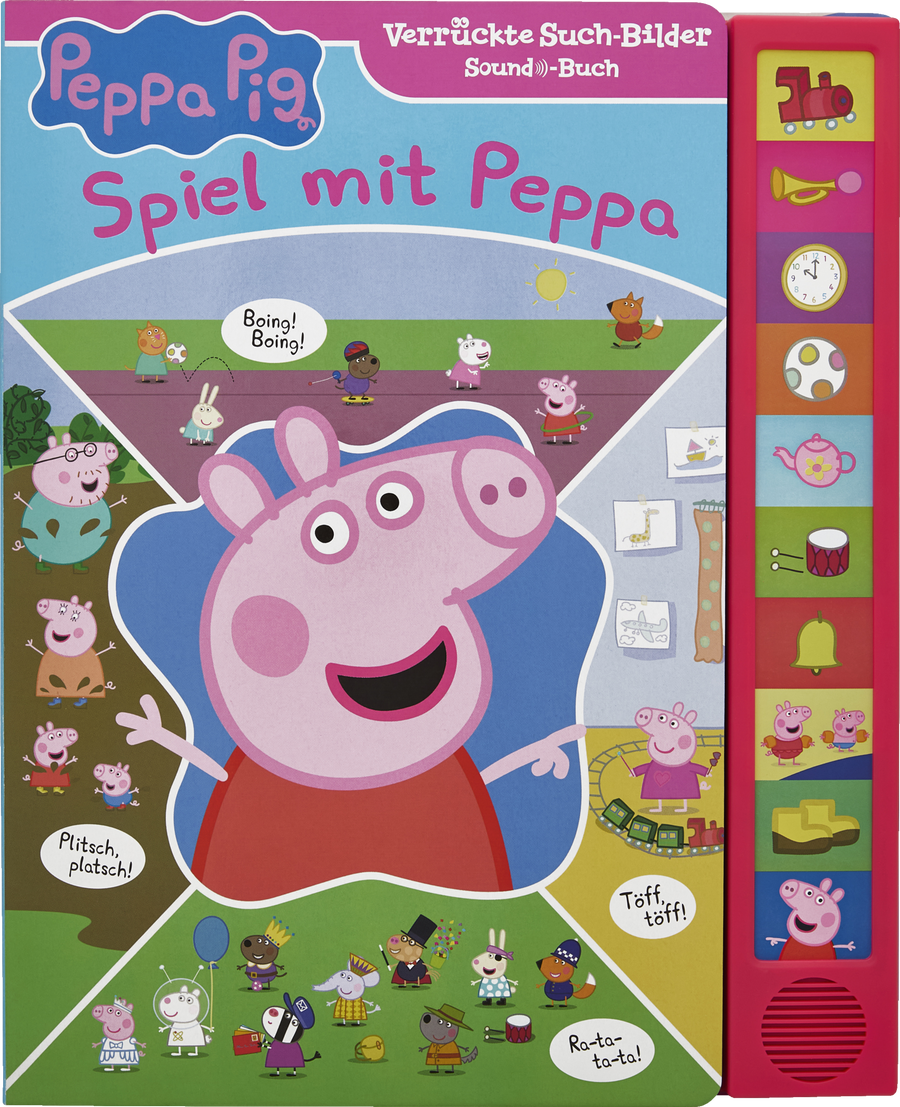 

Подводка для глаз IDEENWELT Soundbuch Peppa Pig