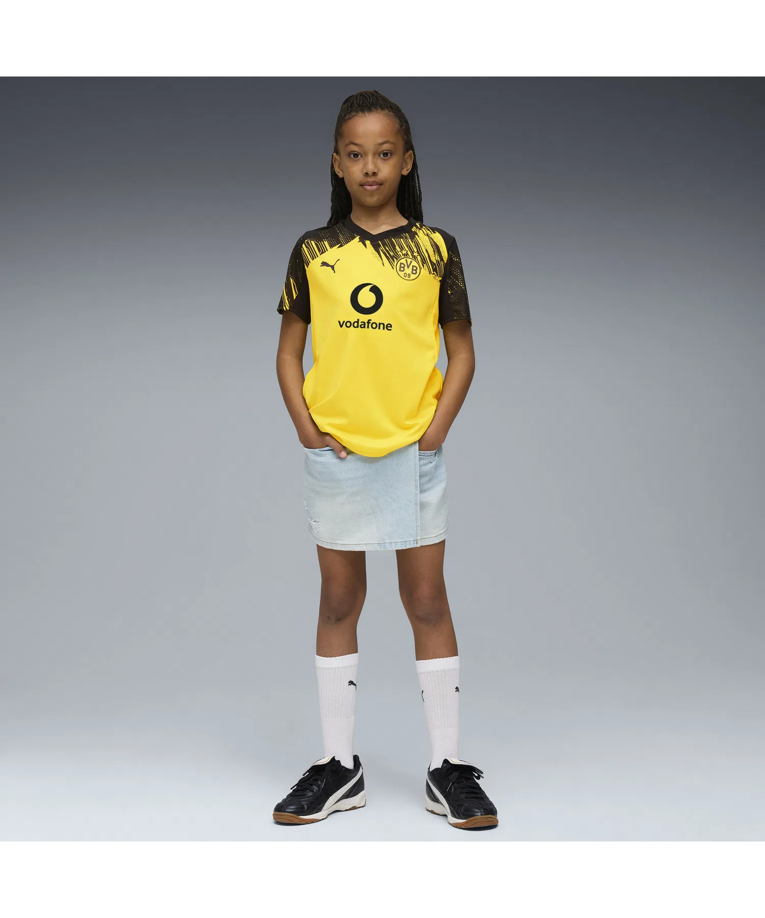 Детская футболка PUMA Боруссия Дортмунд Реплика — фото 3