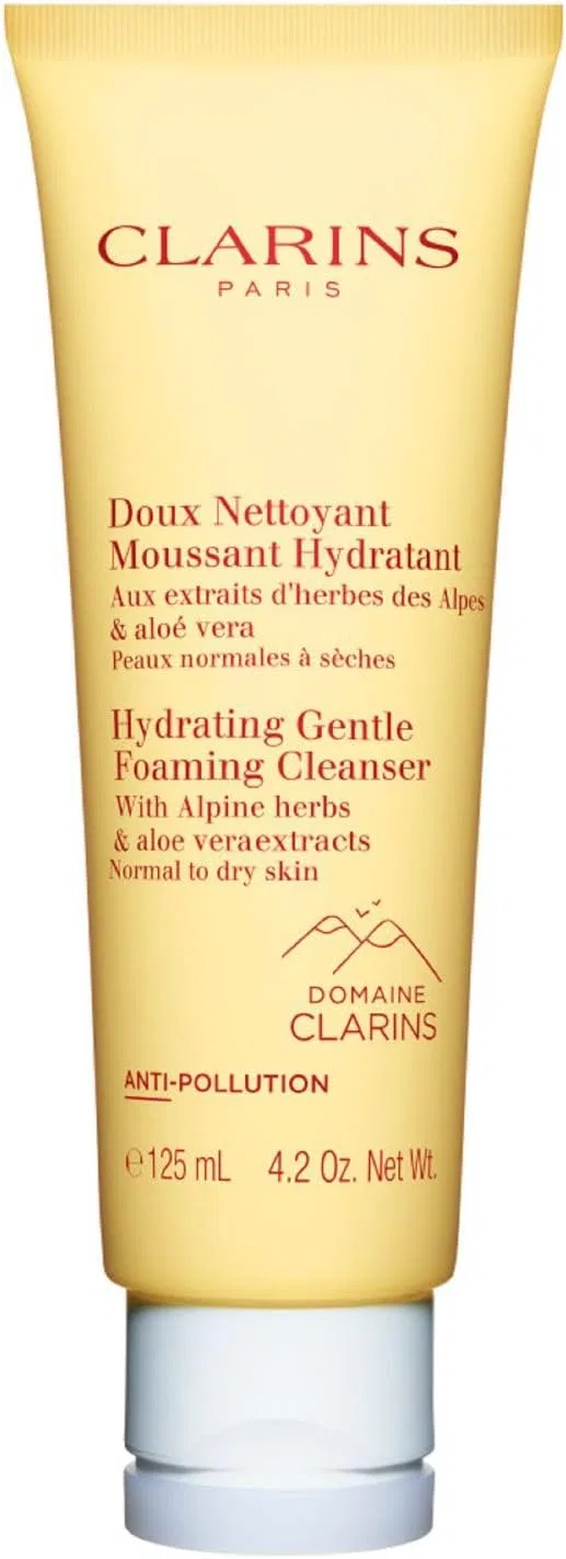 Пенка для умывания Clarins — Гель- Gentle Foaming Cleanser для сухой и нормальной кожи, , белый, 125 мл