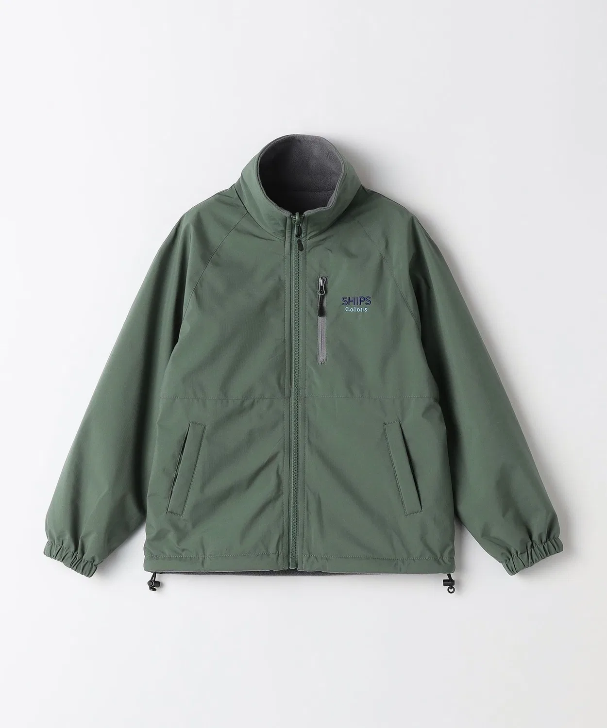 Куртка детская реверсивная All Weather-Tex бренд SHIPS Colors, 100-150 см, зелёная