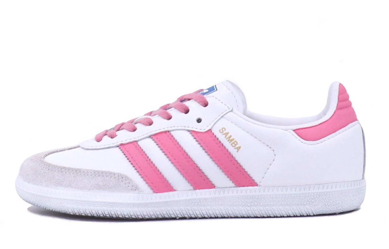 

SAMBA OG Обувь для скейтборда унисекс, низкие кеды, розовый/белый Adidas Originals